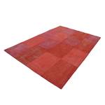 Kurzflorteppich Lyrical 110 Baumwollstoff - Rot - 200 x 290 cm