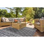 In-/Outdoorteppich Sunny 110 I Webstoff - Schwarz - 120 x 170 cm