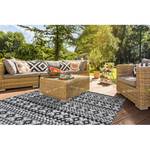 In-/Outdoorteppich Sunny 210 I Webstoff - Schwarz - 200 x 290 cm