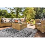 In-/Outdoorteppich Sunny 310 I Webstoff - Schwarz - 160 x 230 cm