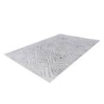 Kurzflorteppich Vancouver 410 Webstoff - Weiß / Grau - 160 x 230 cm