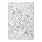 Kurzflorteppich Vancouver 410 Webstoff - Weiß / Grau - 200 x 290 cm