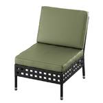 Set di sedute lounge Akona (5 pezzi) Nero - Verde - Tessile