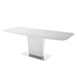 Table Kool Acier inoxydable - Imitation béton / Blanc