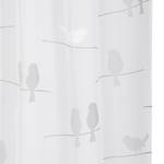 Schlaufenschal Birds Webstoff - Weiß - 140 x 245 cm