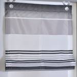 Store bateau Jamaica Polyester - Gris - 120 x 130 cm