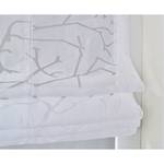 Rolgordijn Jerry Geweven stof - wit - 80 x 140 cm