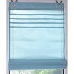 Store bateau Kessy I Tissu - Aqua - 80 x 140 cm