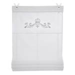 Store bateau Kessy III Tissu - Blanc - 100 x 140 cm