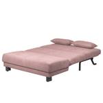 Canapé convertible Tenorio Microfibre - Mauve - Largeur : 140 cm