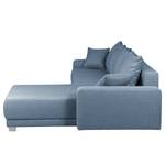 Canapé d’angle Alstrup Tissu - Bleu jean
