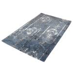 Tapis de bain Caracas Tissu mélangé - Gris - Bleu Gris - 70 x 120 cm