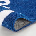 Badmat Anchor textielmix - blauw - 55 x 85 cm