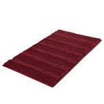 Tapis de bain Monrovia Tissu mélangé - Rouge Bordeaux - 60 x 100 cm