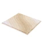 Tapis de bain Tender Tissu mélangé - Beige - 60 x 60 cm