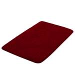 Tapis de bain Cosima Tissu mélangé - Rouge Bordeaux - 80 x 140 cm