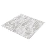 Tapis de bain Feather Coton - Gris clair - 60 x 60 cm