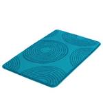 Tapis de bain Cosima Tissu mélangé - Turquoise - 70 x 120 cm