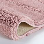 Tapis de bain Monrovia Tissu mélangé - Rose - 60 x 60 cm