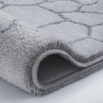 Badmat Soapy textielmix - Lichtgrijs - 60 x 90 cm