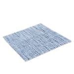 Badteppich Sway Baumwollstoff - Eisblau - 60 x 60 cm