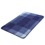 Tapis de bain Mix Tissu mélangé - Bleu - 80 x 140 cm