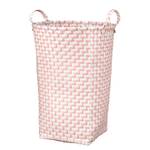 Panier à linge Double Laundry Matière plastique - Couleur pastel abricot