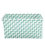 Paniers Double (lot de 2) Matière plastique - Turquoise