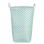 Panier à linge Double Laundry Matière plastique - Turquoise