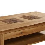 Tavolino da salotto Darley Quercia selvatica massello - Larghezza: 118 cm