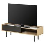 Tv-meubel Laakdal Grafietkleurig/eikenhout