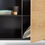 Sideboard Ceduna Eiche / Matt Schwarz