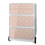 Caisson de bureau easyBox Vintage II Matière plastique - Blanc