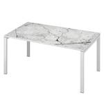 Bureau easyDesk Industrial II blanc - Largeur : 140 cm