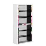 Armoire de bureau easyOffice Floral IV Matière plastique - Blanc