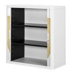 Aktenschrank easyOffice Classic Chic I Kunststoff - Weiß / Gold