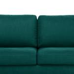 Sofa Schore (3-Sitzer) Webstoff - Petrol