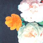 Garderobebank Wing Blossom microvezel/massief berkenhout - meerdere kleuren/zwart
