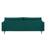 Sofa Hotan (3-Sitzer) Webstoff - Petrol