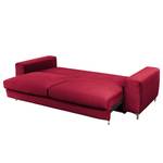 Schlafsofa Baitz I Samt - Bordeaux