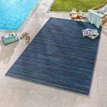 In- & outdoorvloerkleed Lotus Kunstvezels - Blauw - 160 x 230 cm