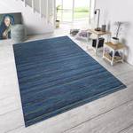 In-/Outdoorteppich Lotus Kunstfaser - Blau - 200 x 290 cm