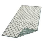 Tapis de couloir Malaga Polypropylène - Vert foncé - 80 x 350 cm