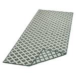 Tapis de couloir Nizza Polypropylène - Vert foncé - 80 x 350 cm