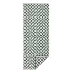 Tapis de couloir Nizza Polypropylène - Vert - 80 x 350 cm