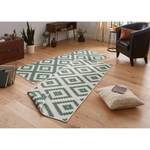 Tapis intérieur / extérieur Malta Fibres synthétiques - Vert foncé - 80 x 350 cm