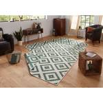 Tapis intérieur / extérieur Malta Fibres synthétiques - Vert foncé - 80 x 150 cm