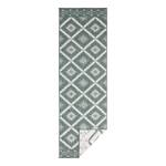 Tapis de couloir Malibu Polypropylène - Vert foncé - 80 x 250 cm