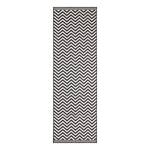 Tapis de couloir Palma Polypropylène - Noir - 80 x 250 cm