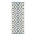 Tapis de couloir Isle Fibres synthétiques - Bleu ciel